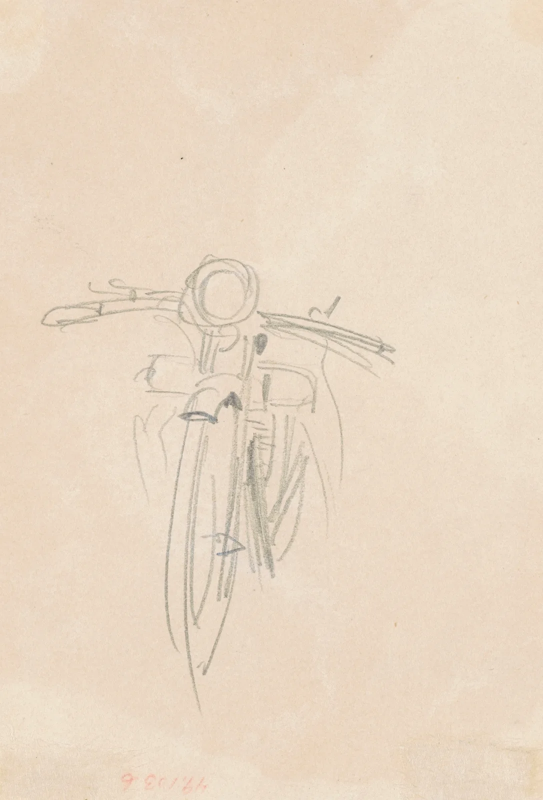 Motorcycle (verso) av John Singer Sargent