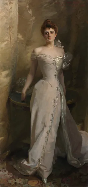 Portrait of Lisa Colt Curtis av John Singer Sargent