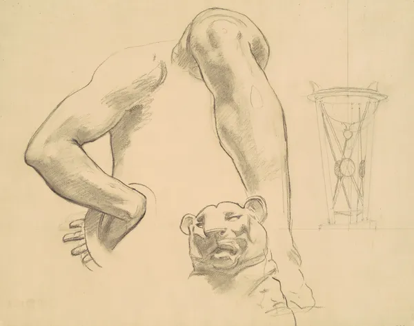 Studies for ‘Classic and Romantic Art’ av John Singer Sargent