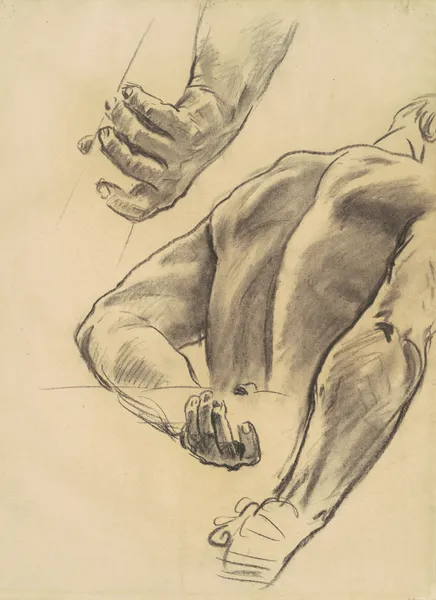 Studies for ‘Judgment’ av John Singer Sargent