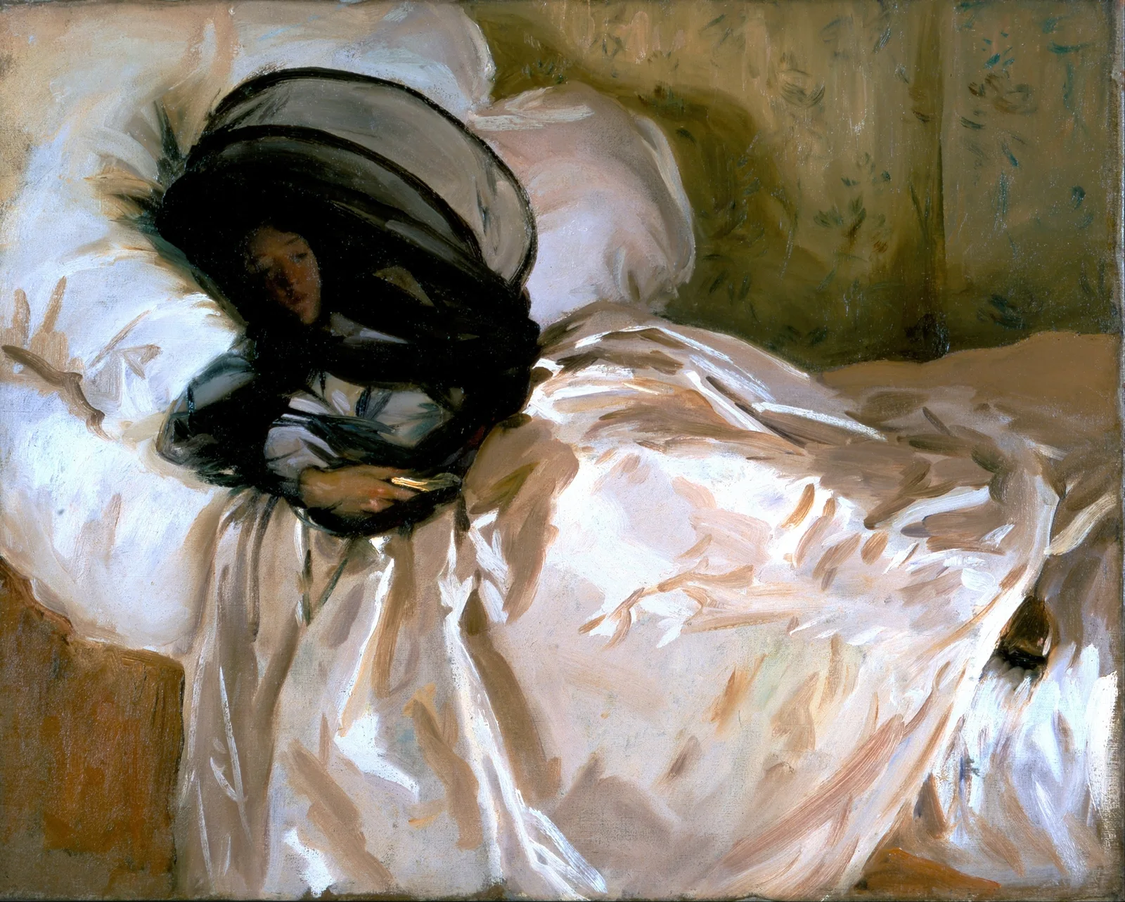 The Mosquito Net av John Singer Sargent