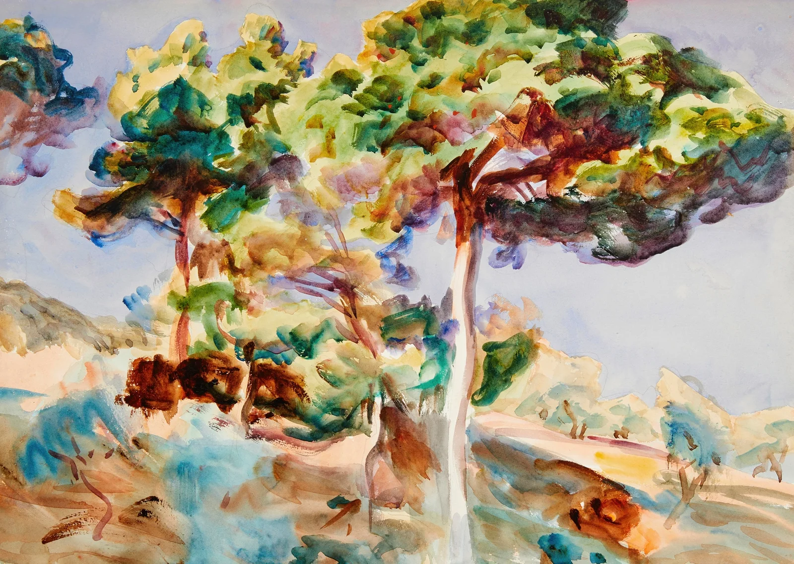 Trees av John Singer Sargent