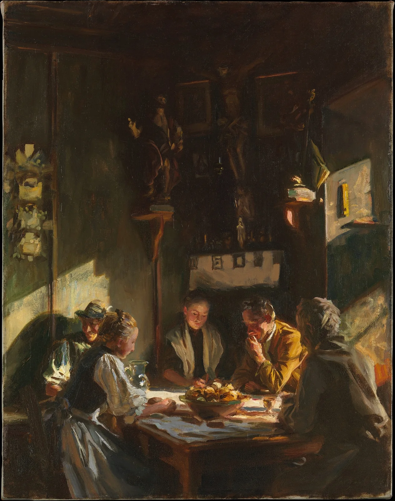 Tyrolese Interior av John Singer Sargent