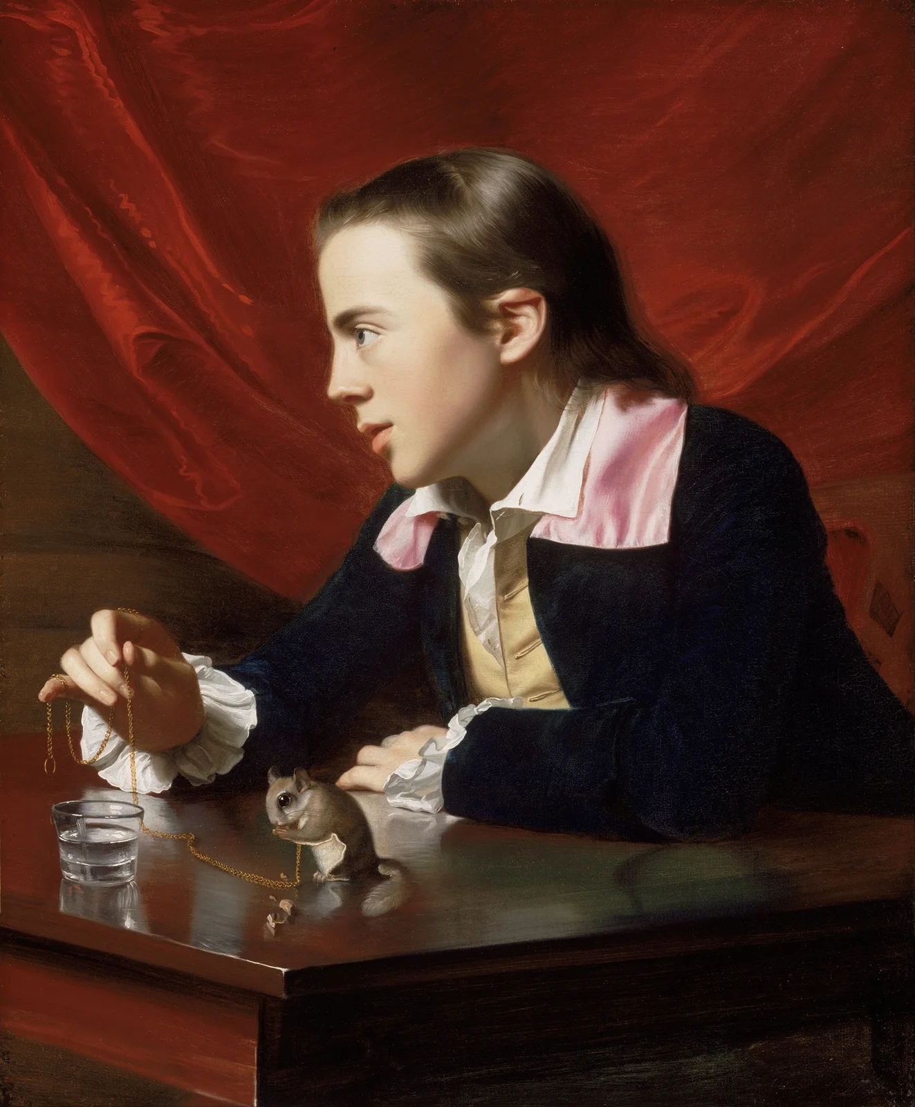 A Boy With A Flying Squirrel (Henry Pelham) av John Singleton Copley