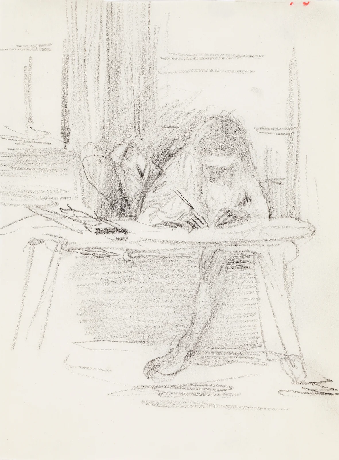Antti Drawing av Venny Soldan-Brofeldt