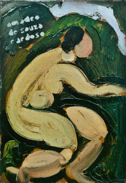 At Fresh Air Nude av Amadeo de Souza-Cardoso