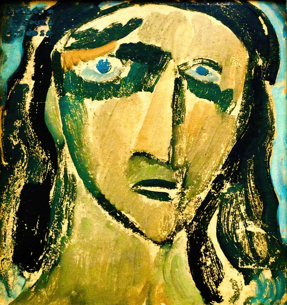 Madwoman Witch -Head av Amadeo de Souza-Cardoso