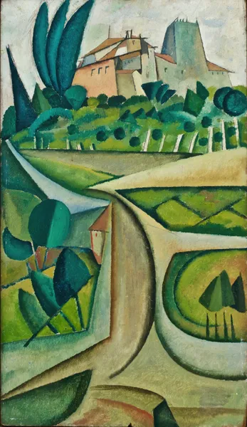 Manhufe Landscape av Amadeo de Souza-Cardoso
