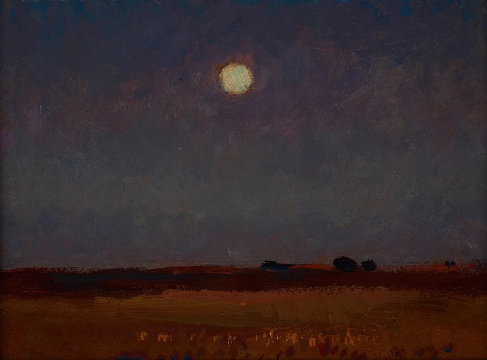 Moonlit Night av Jan Stanisławski