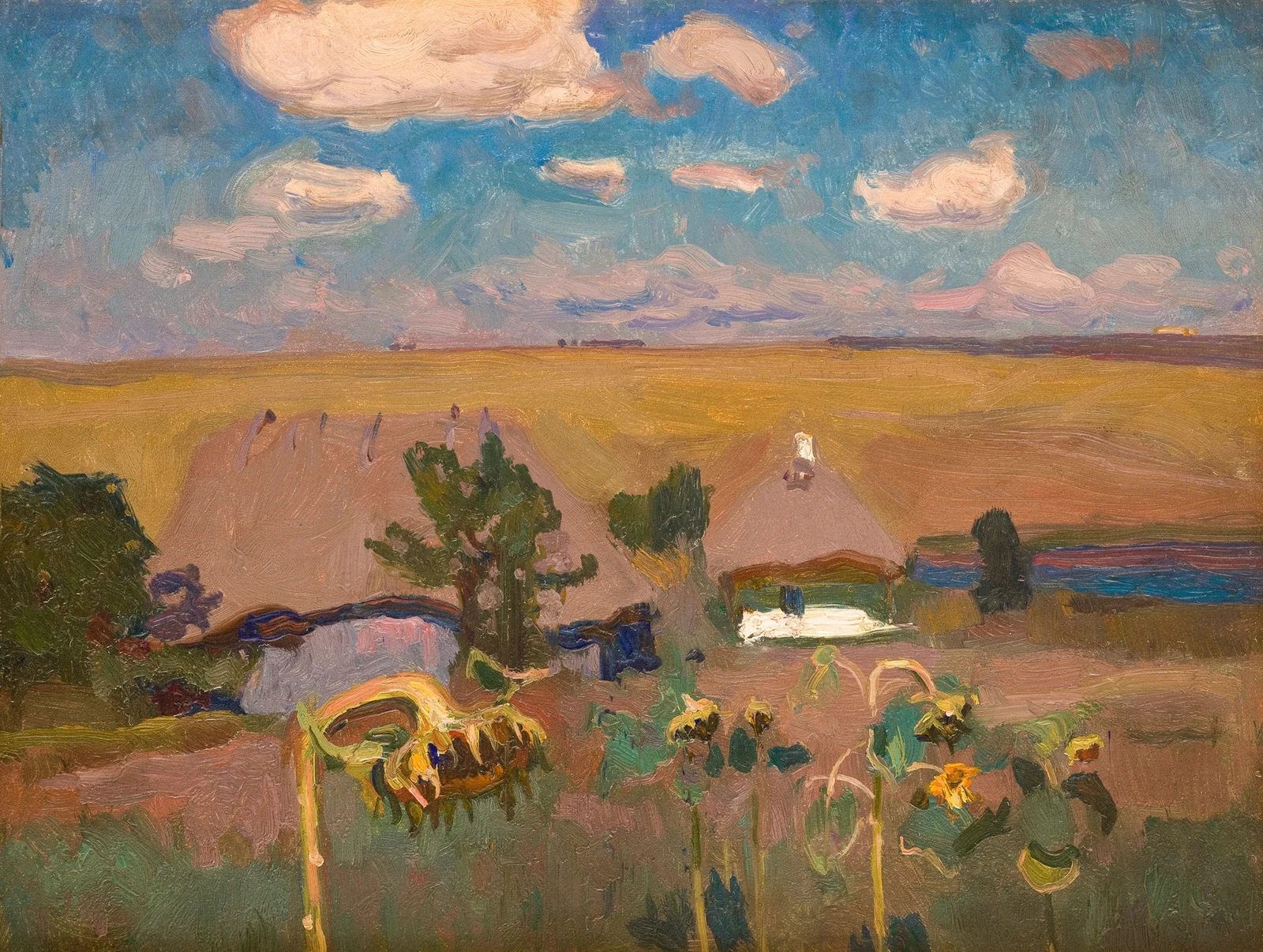 Sunflowers av Jan Stanisławski