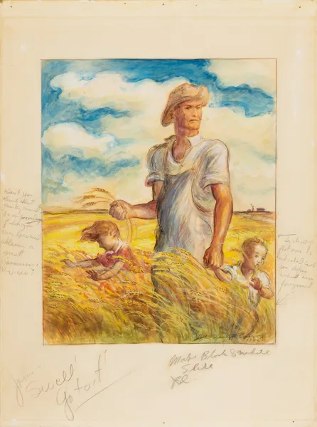 Our Good Earth av John Steuart Curry