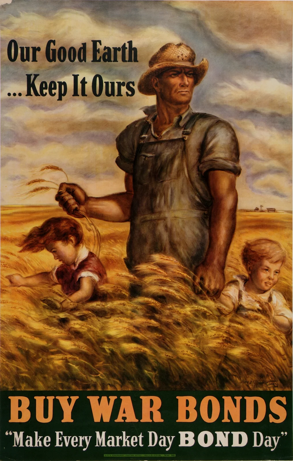 Our Good Earth. . .Keep It Ours av John Steuart Curry