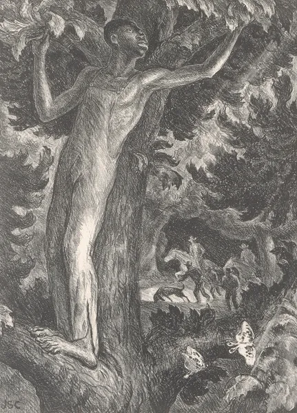 The Fugitive av John Steuart Curry