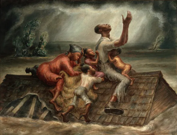 The Mississippi av John Steuart Curry
