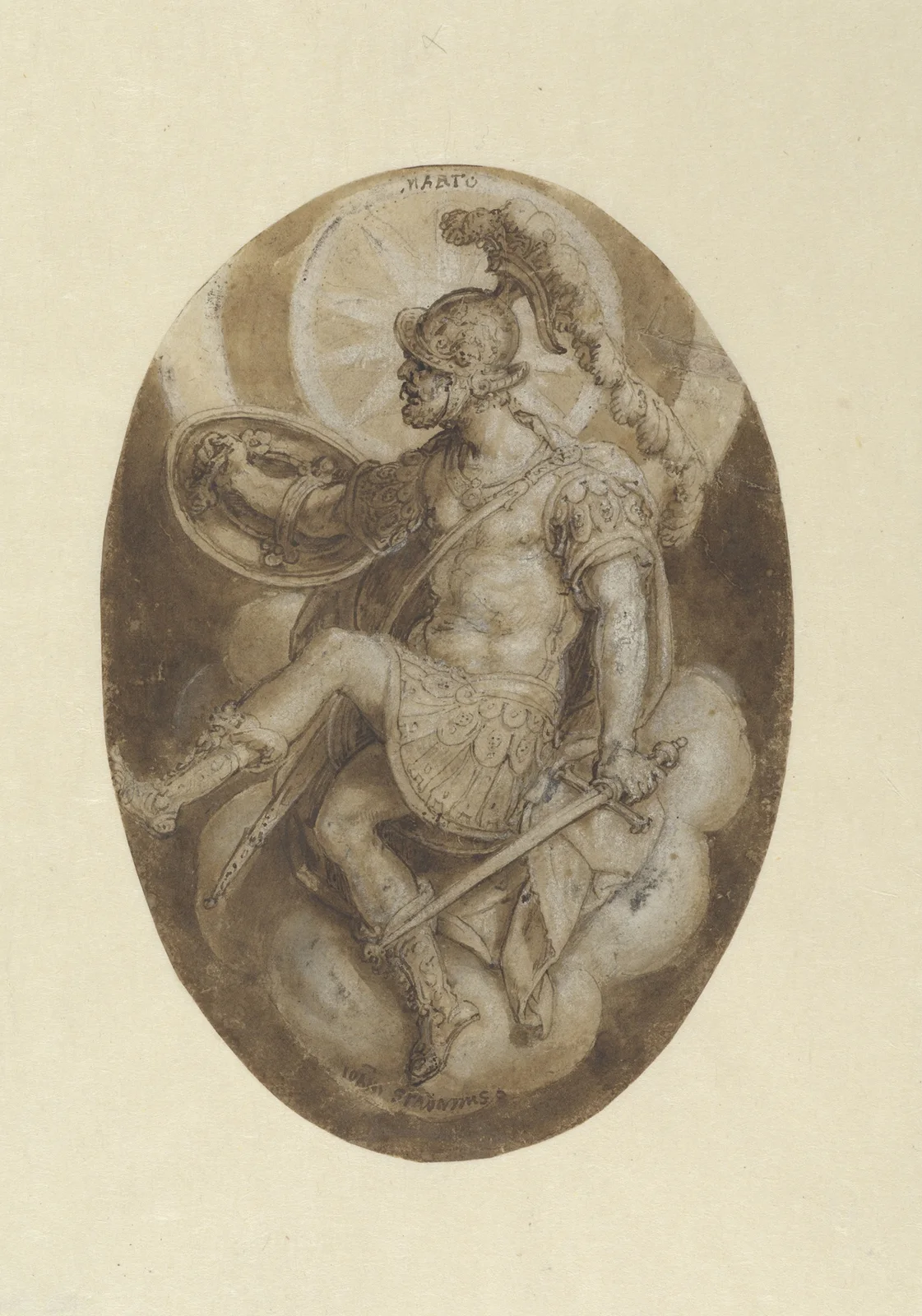 Mars av Jan van der Straet (Stradanus)