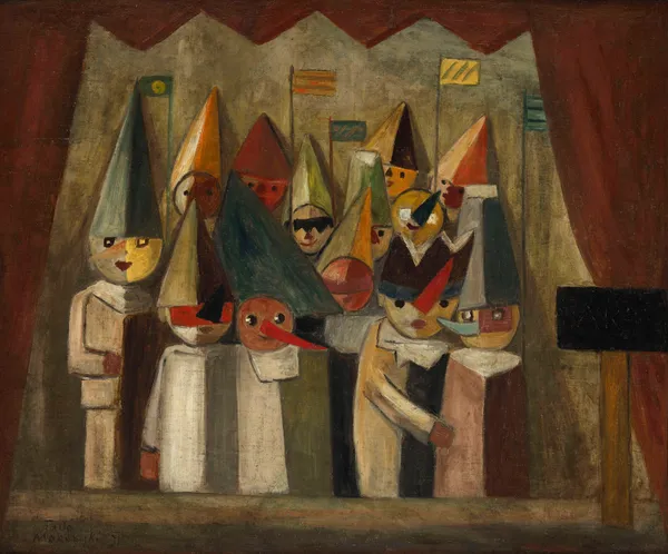 Children’s theatre av Tadeusz Makowski