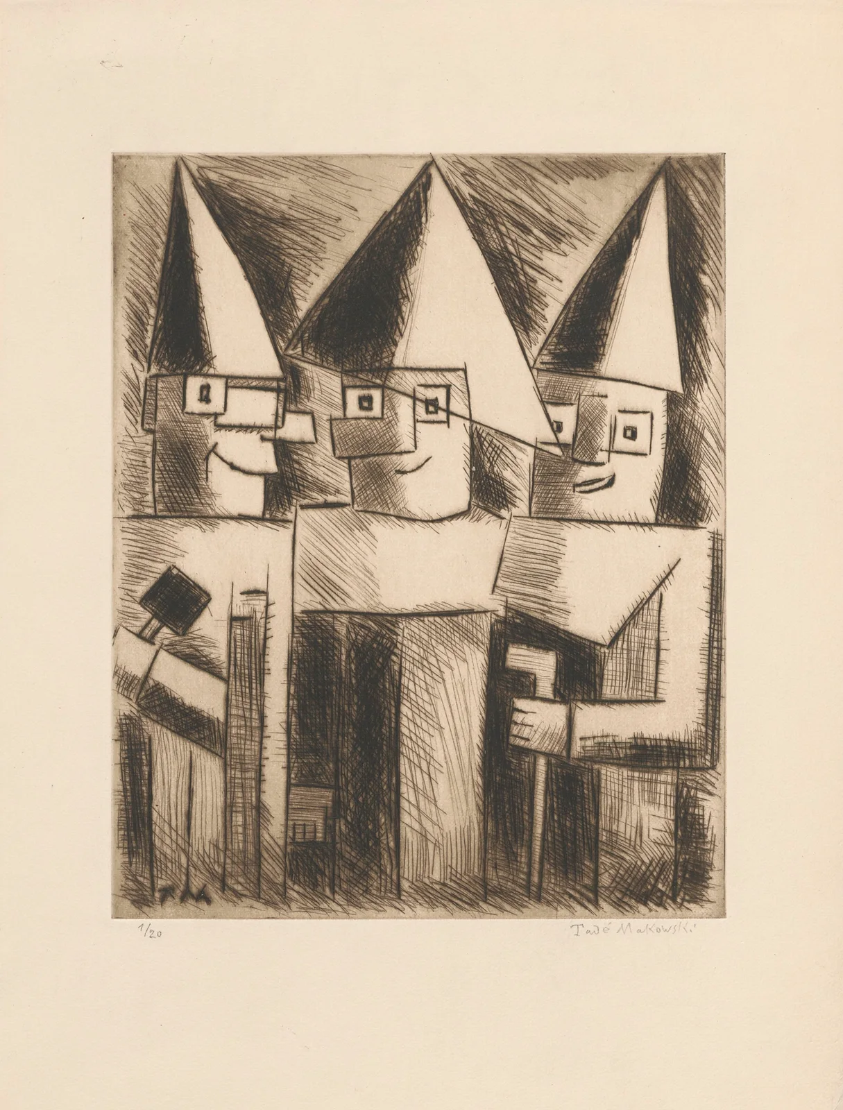 Masks av Tadeusz Makowski