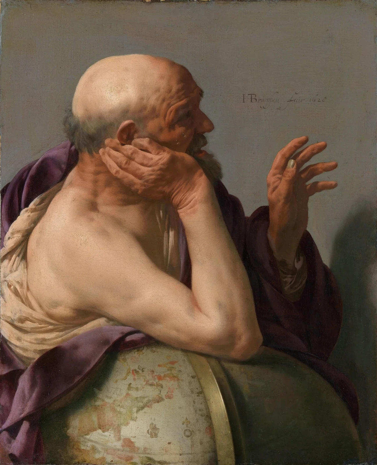 Heraclitus av Hendrick Ter Brugghen
