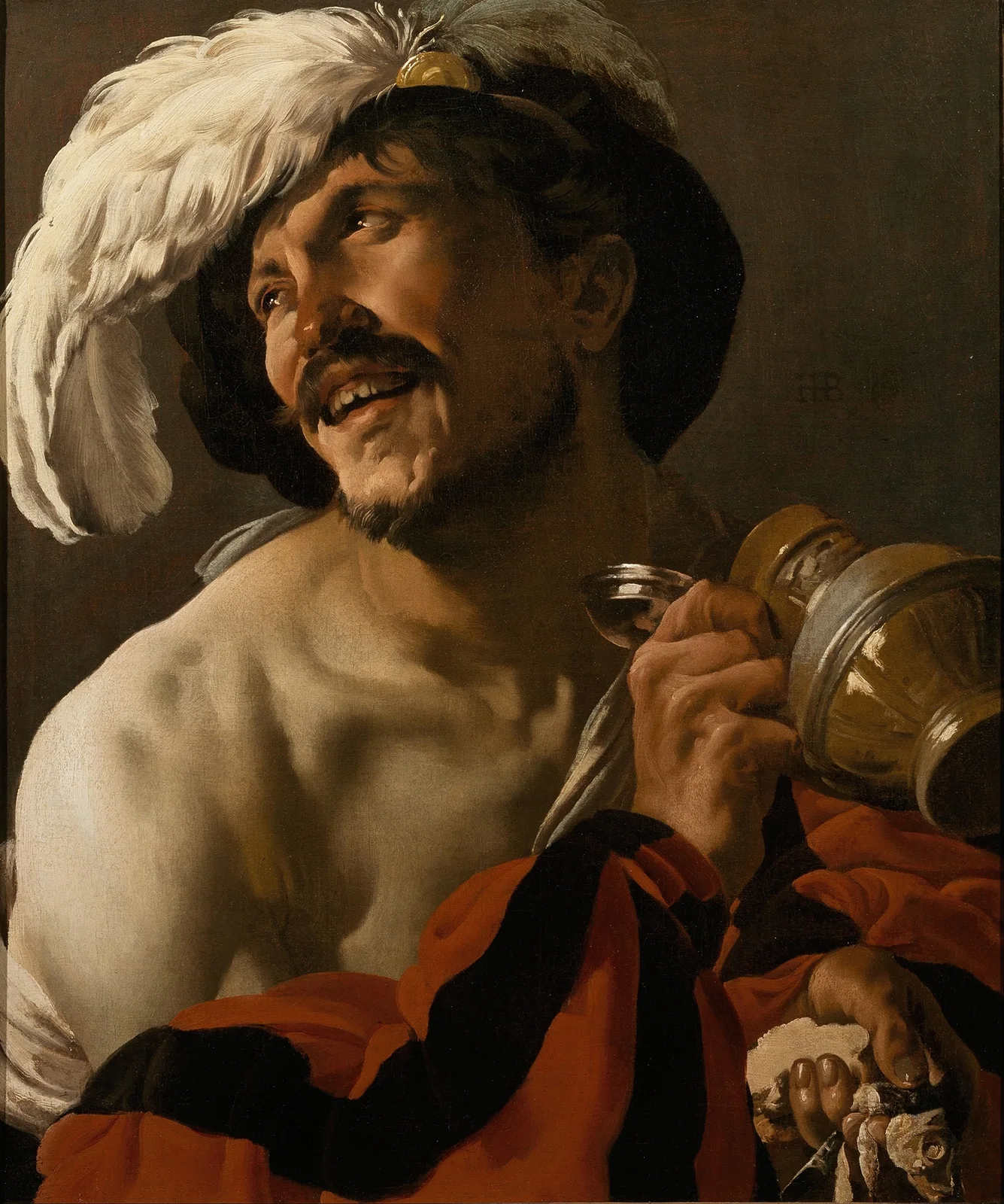 The Merry Drinker av Hendrick Ter Brugghen