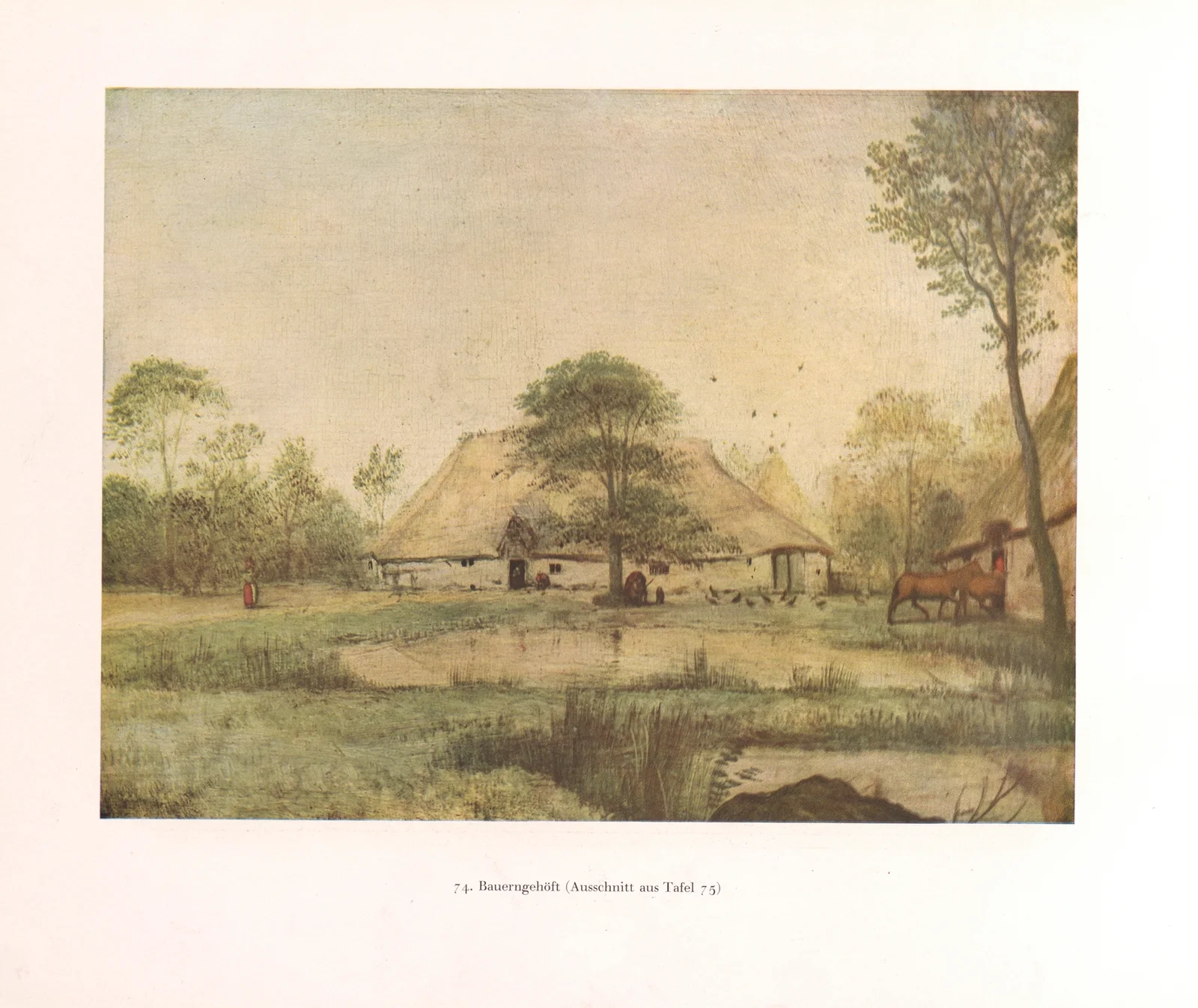 Bauerngehöft (16th century) av Pieter Bruegel The Elder