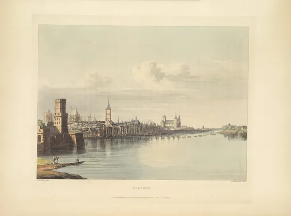 Cologne av Christian Georg Schütz the elder