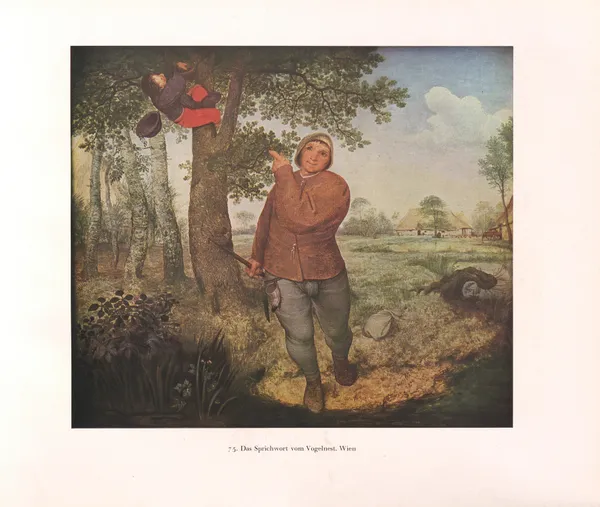 Das Sprichwort vom Vogelnest av Pieter Bruegel The Elder