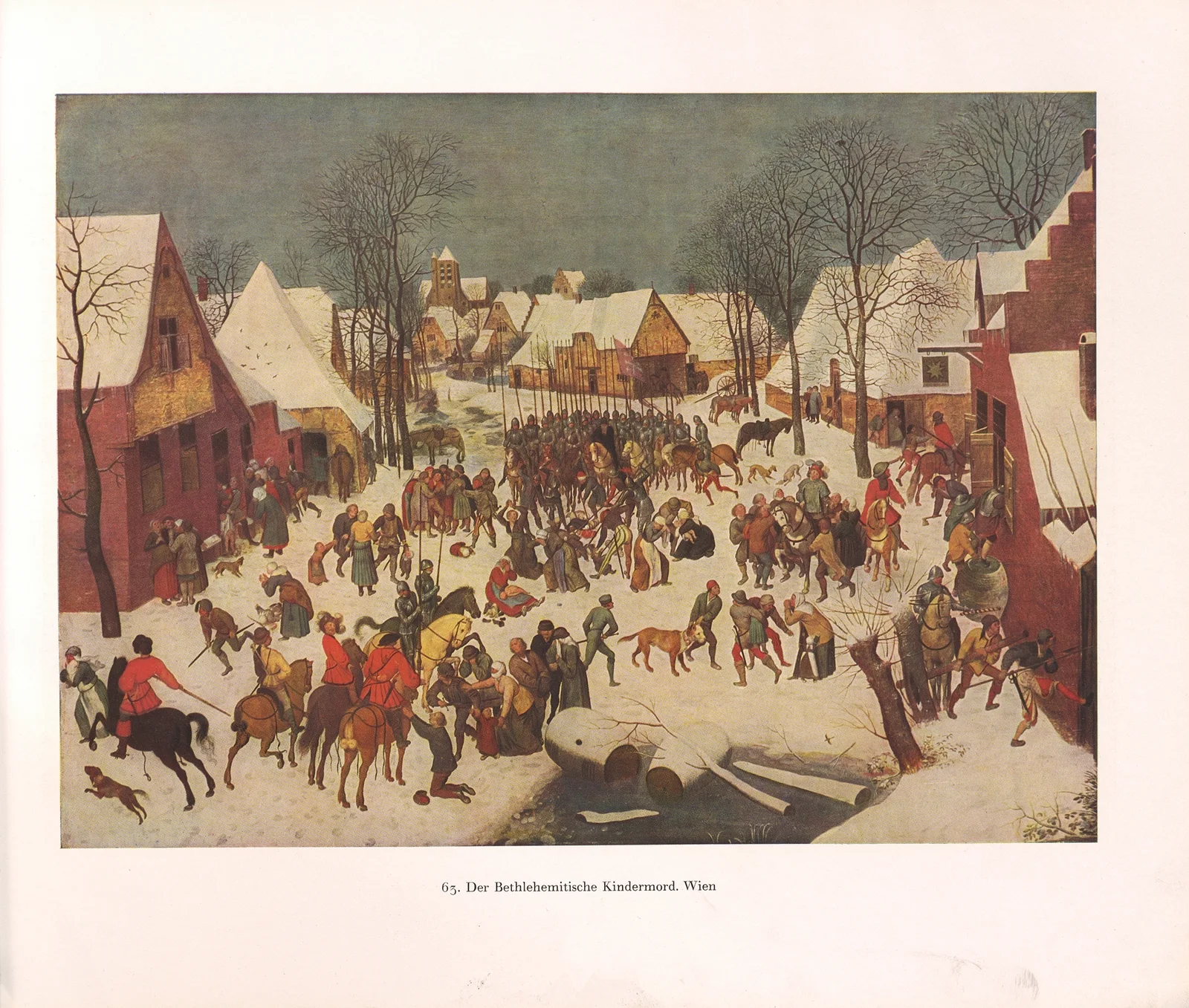 Der Bethlehemitische Kindermord av Pieter Bruegel The Elder