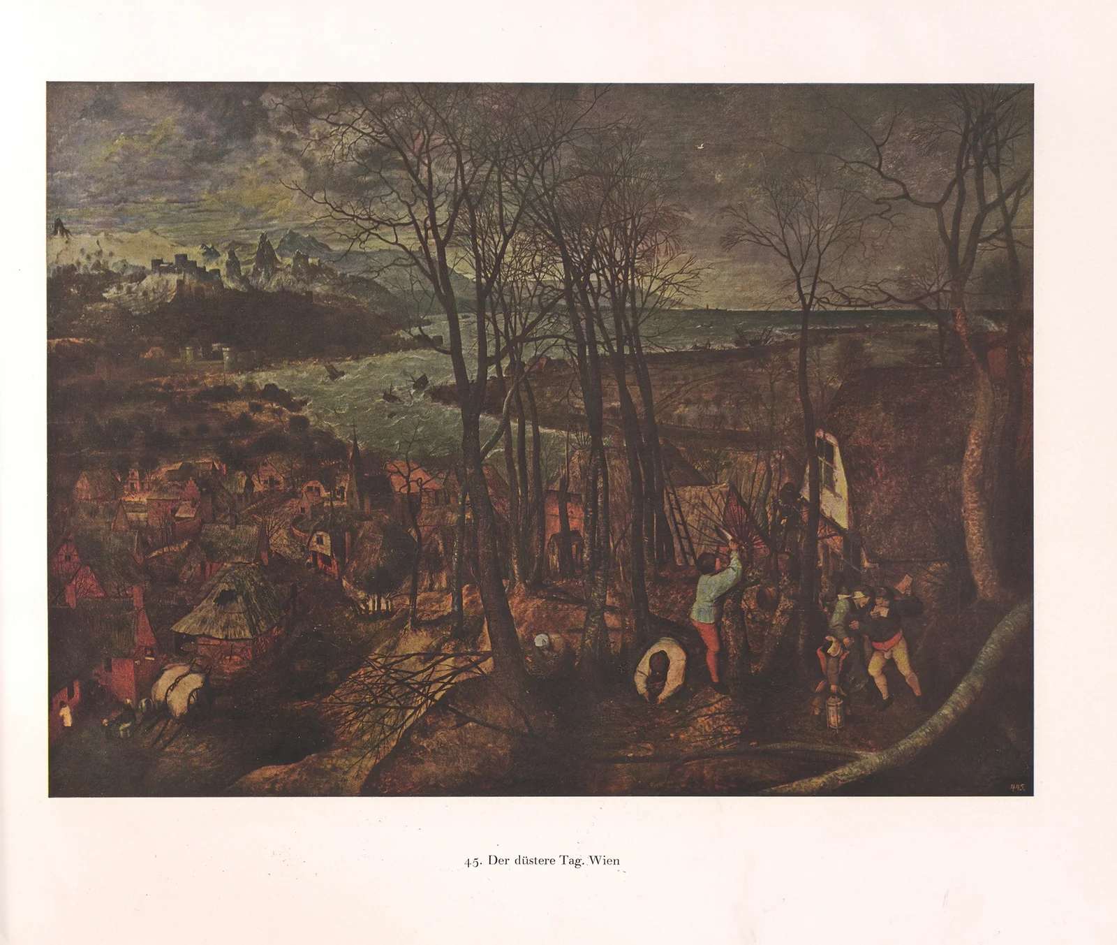 Der düstere Tag (16th century) av Pieter Bruegel The Elder