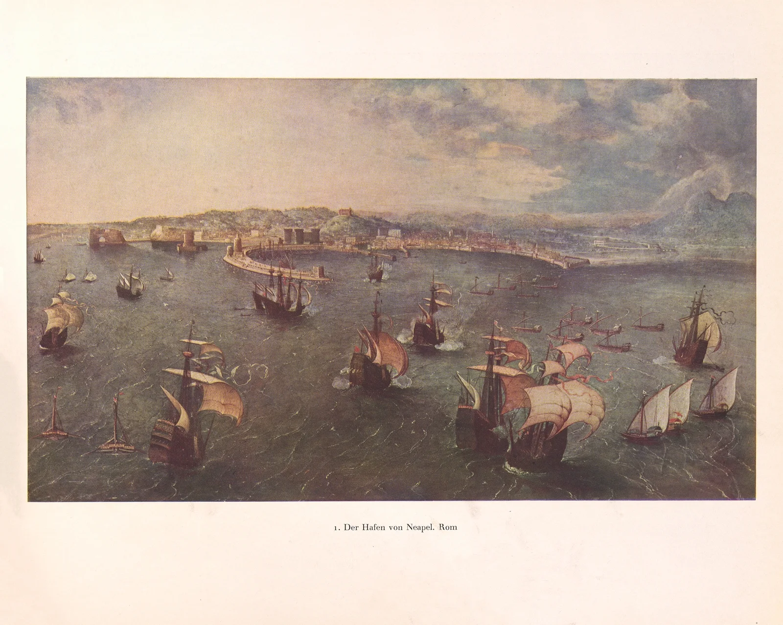 Der Hafen von Neapel av Pieter Bruegel The Elder