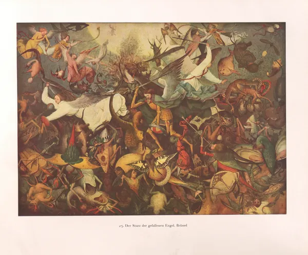 Der Sturz der gefallenen Engel av Pieter Bruegel The Elder