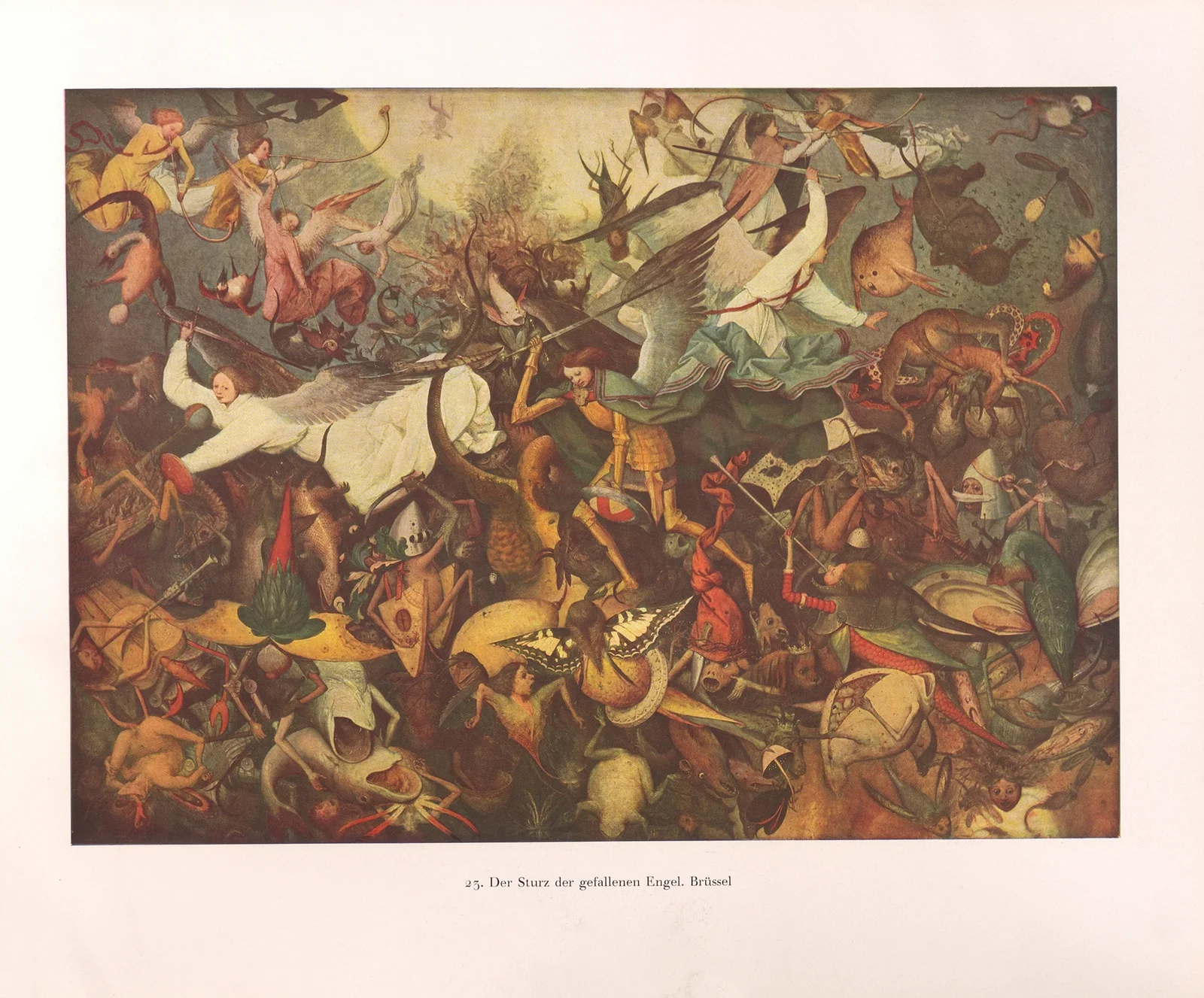 Der Sturz der gefallenen Engel av Pieter Bruegel The Elder