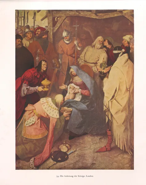 Die Anbetung der Könige – nr 2 av Pieter Bruegel The Elder