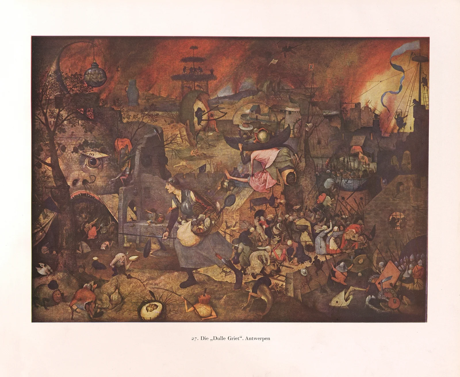 Die ‘Dulle Griet’ (16th century) av Pieter Bruegel The Elder