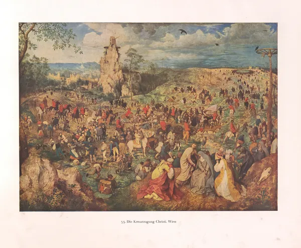 Die Kreuztragung Christi av Pieter Bruegel The Elder