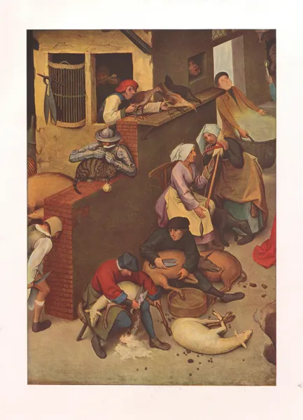 Die niederländischen Sprichwörter av Pieter Bruegel The Elder