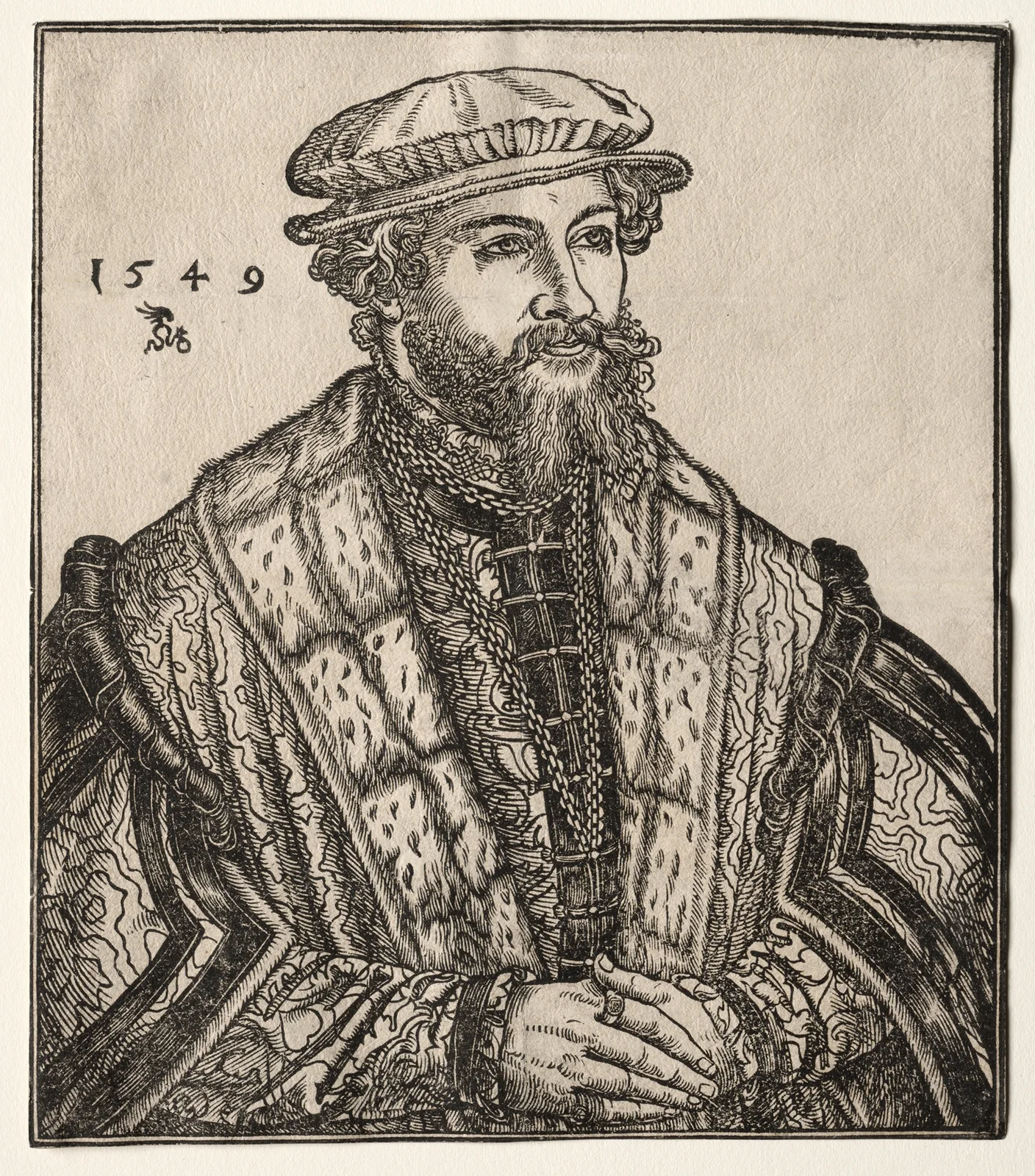 Dr. Christian Brück av Lucas Cranach the Elder