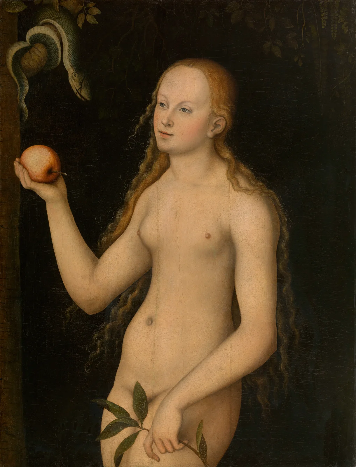 Eve av Lucas Cranach the Elder