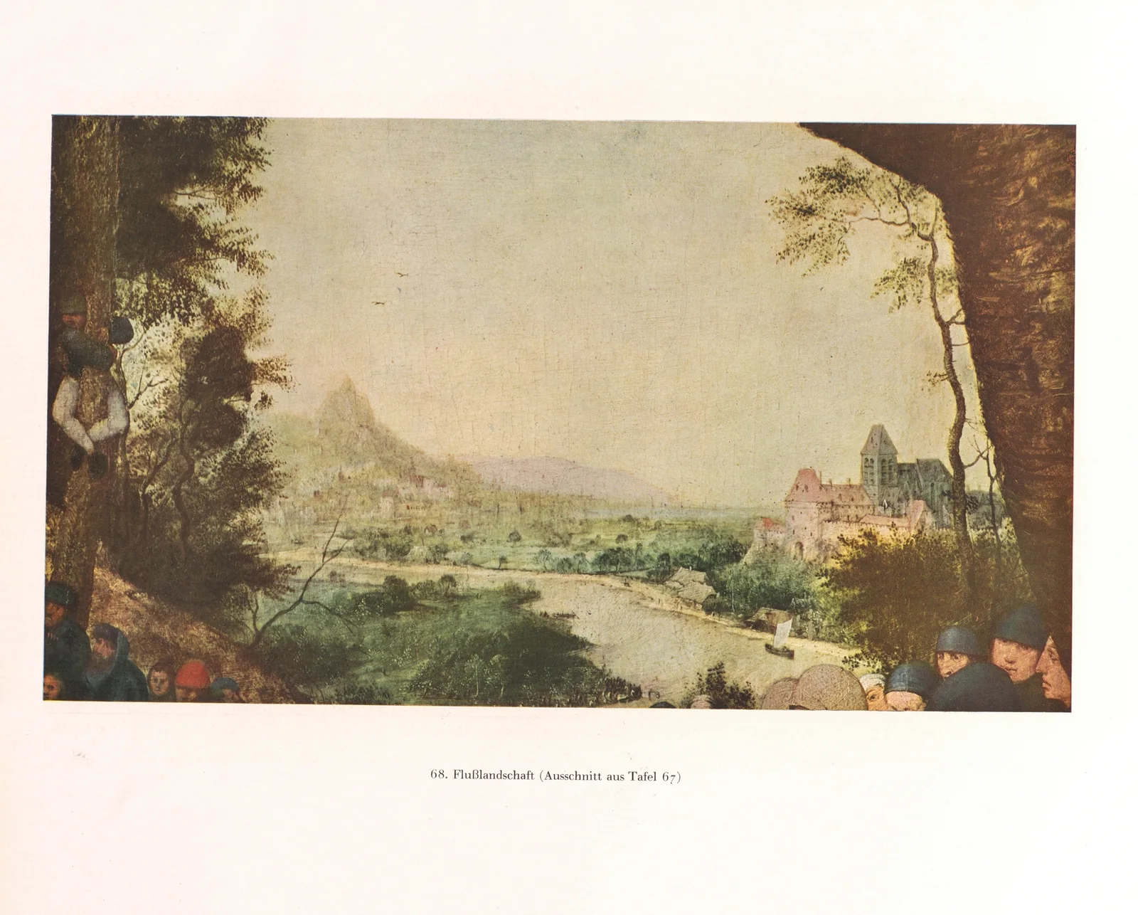 Flußlandschaft (16th century) av Pieter Bruegel The Elder