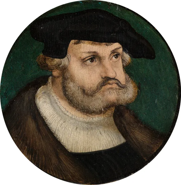 Friedrich der Weise Kurfürst von Sachsen av Lucas Cranach the Elder