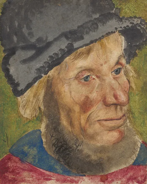 Head of a Peasant av Lucas Cranach the Elder