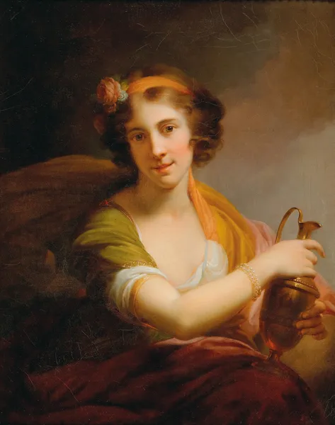 Hebe av Johann Baptist von Lampi the Elder