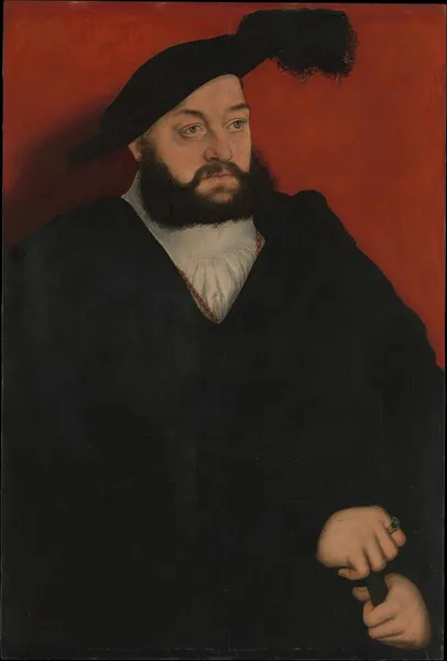 Johann (1498–1537), Duke of Saxony av Lucas Cranach the Elder