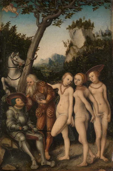 Judgment of the Paris av Lucas Cranach the Elder