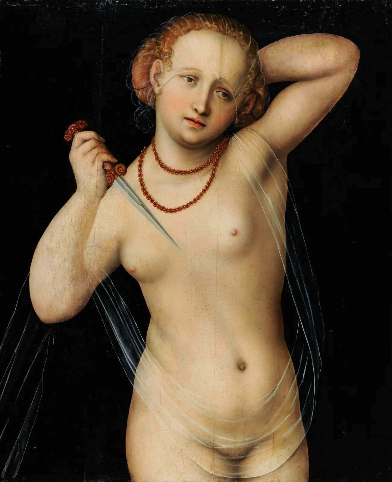 Lucretia av Lucas Cranach the Elder