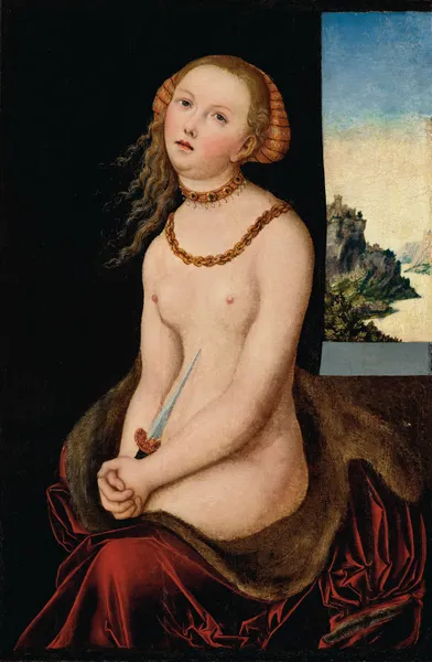 Lucretia – nr 2 av Lucas Cranach the Elder