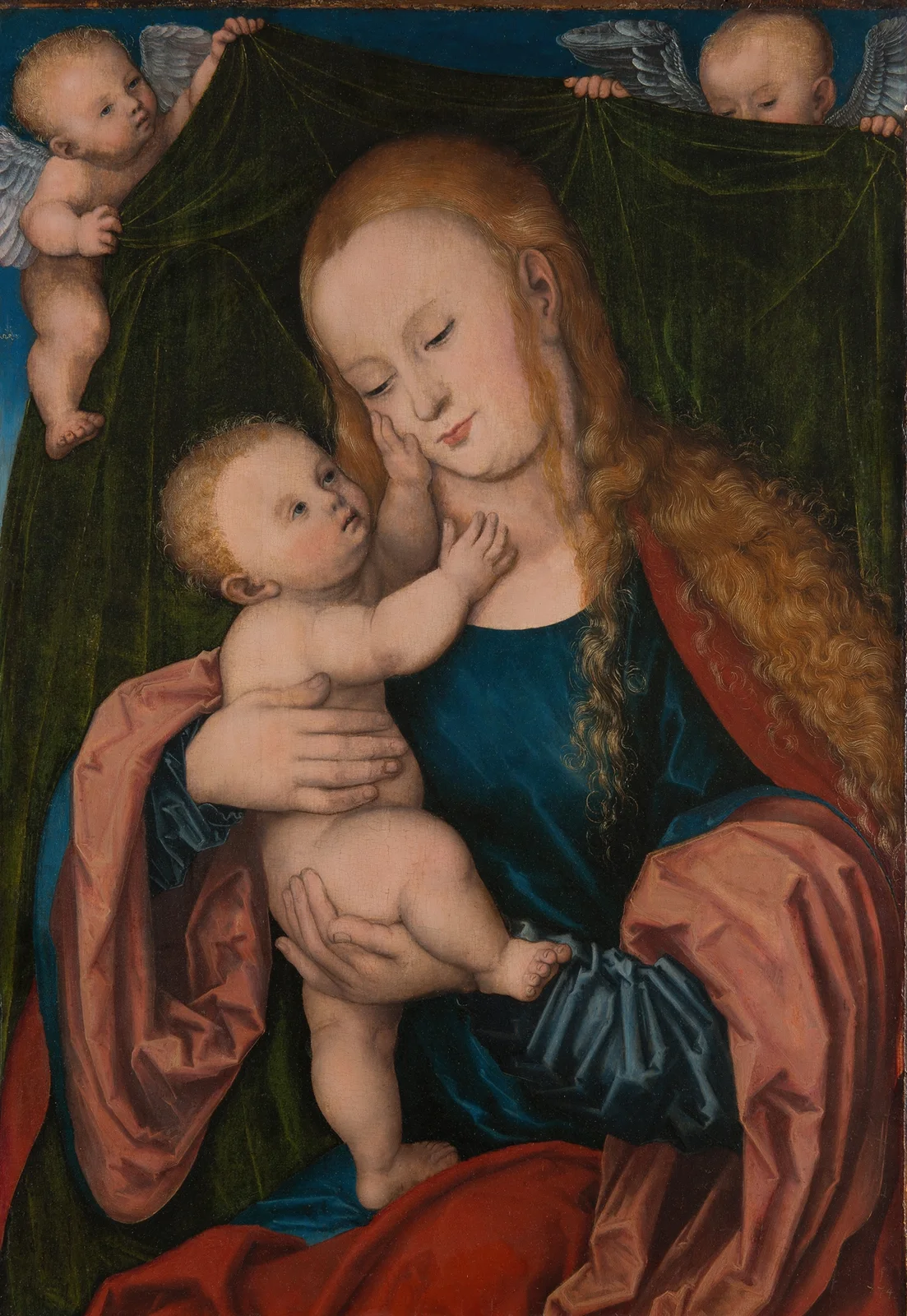 Madonna and Child av Lucas Cranach the Elder