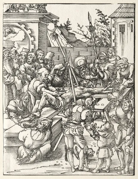 Martyrdom of St. Bartholomew av Lucas Cranach the Elder