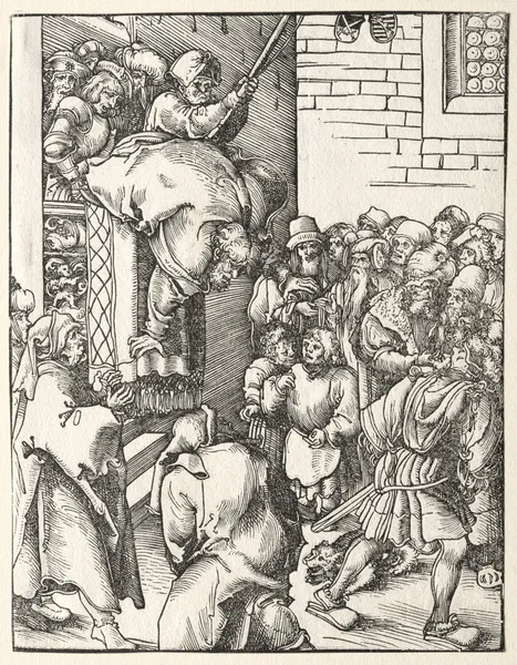 Martyrdom of St. James the Less av Lucas Cranach the Elder