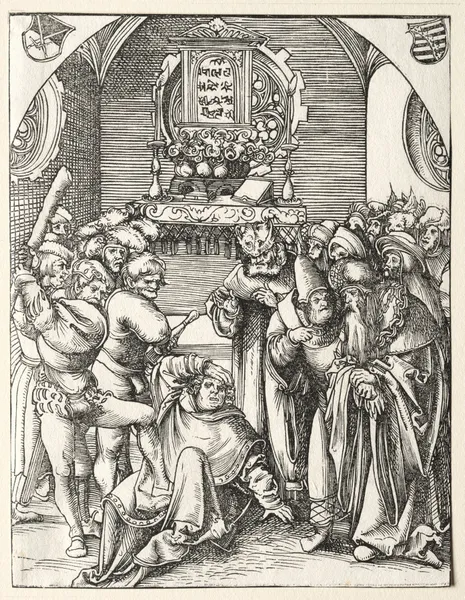Martyrdom of St. Judas Thaddeus av Lucas Cranach the Elder
