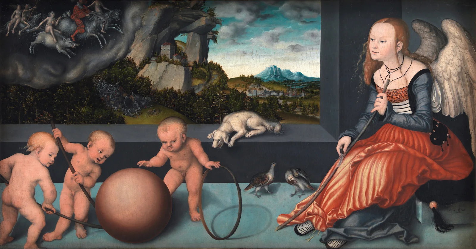 Melancholy av Lucas Cranach the Elder